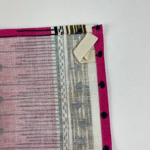 Classic Textiles Mat Pink Black Striped - Picture 6 of 6